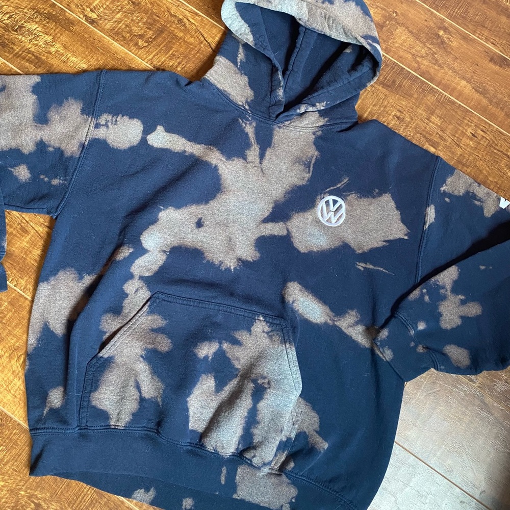 Volkswagen Bleach Dyed Hoody